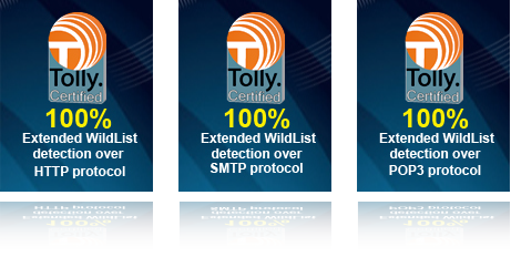 Triple 100% Tolly Rating mark